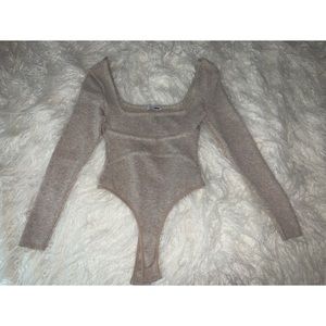 Fashion Nova Bodysuit Sweater
